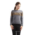 New Arrival simple design long sleeves sweater girls sweaters knit style